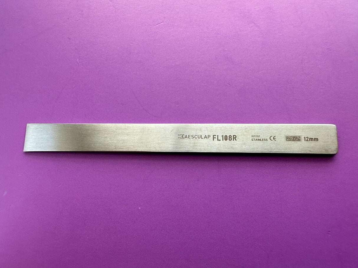 Aesculap LAMBOTTE Chisel FL108R 12mm Tip STR 5 in