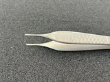 Jarit 130-234 Adson Tissue Forceps, 1 x 2 Teeth, 4-3/4"