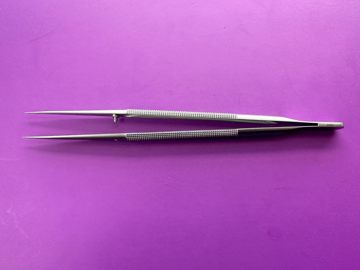 ASSI 1196 Pierse Forceps 18 cm Round Handle 8mm diameter