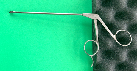 Conmed Linvatec Surgical SHUTT Arthroscopy  Basket Punch Angled Right 3.4mm, 9"