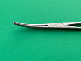 Aesculap Surgical Curved Hemostatic Forceps, 6-1/4", Serrated