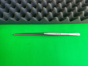 V Mueller SU2338 Tissue Forceps, 1x2 Teeth, 12"