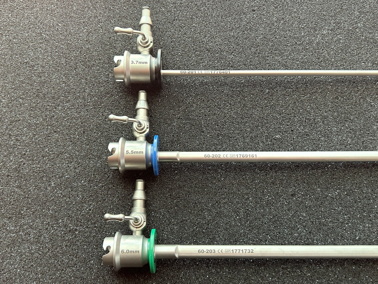 Hologic Omni 60-200 0° Hysteroscope Set W/ Sheaths, Karl Storz Adapter & Tray