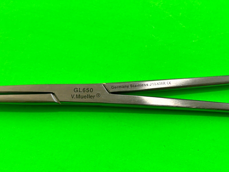 V.Mueller GL650 Foerster Straight Sponge Forceps 9-3/4"