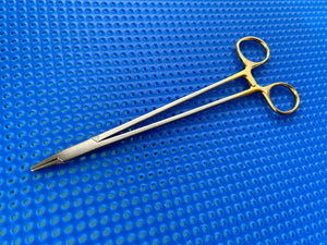 Symmetry Surgical 36-2002 Classic Plus Needle Holder; Crile-Wood; 8 in, TC