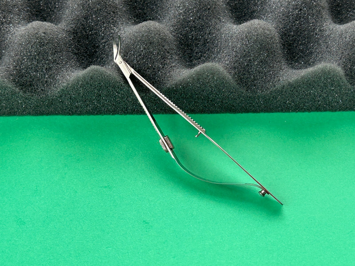 Karl Storz Surgical Eye Scissors, Delicate, Curved Right