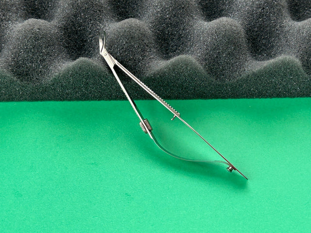 Karl Storz Surgical Eye Scissors, Delicate, Curved Right