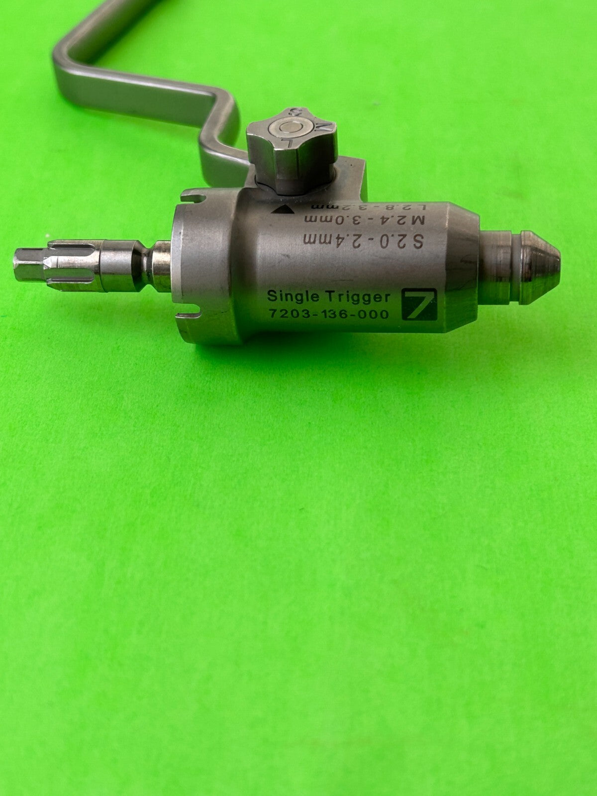 Sryker Surgical System 7 Single Trigger Pin Collet 2.0-3mm 6-3/4"