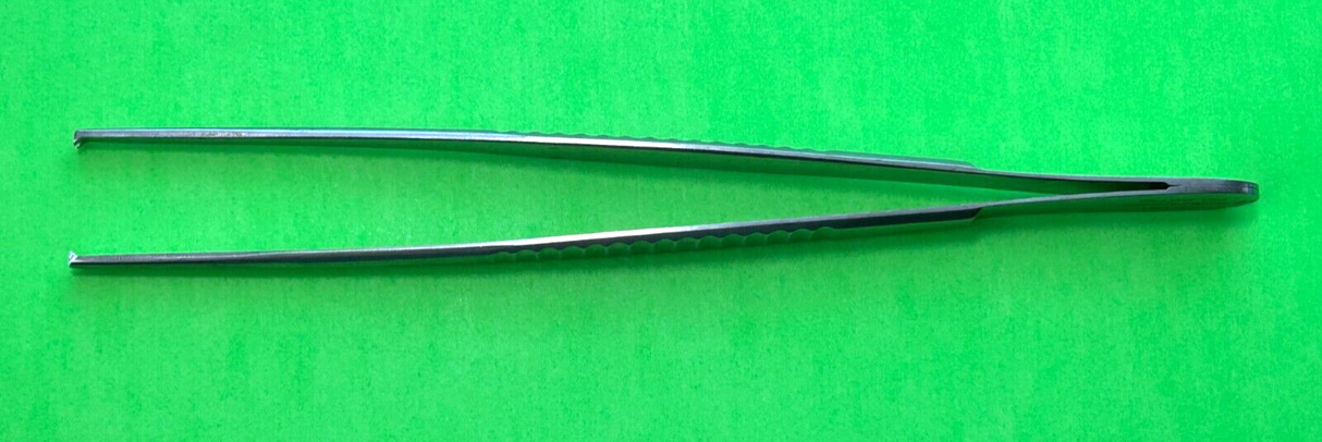 Pilling 8.25" 1 x 2 Teeth Thumb Tissue Forceps