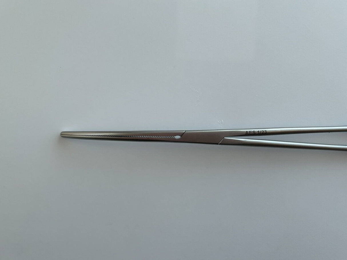 Aesculap PEAN Forceps, Long, CVD, 10 1/4in BH473