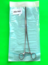 Codman Surgical 37-1142 Aorta Aneurysm Clamp, Curved 31cm