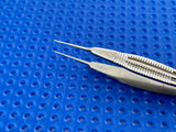 Karl STORZ Surgical E1798 Castroviejo Suturing Forceps 0.5mm, 4.3"