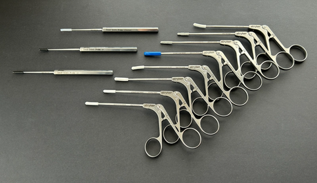 Stryker Arthoscopic/Orthopedic Small Joint Graspers/Punch with Probes Set of 11