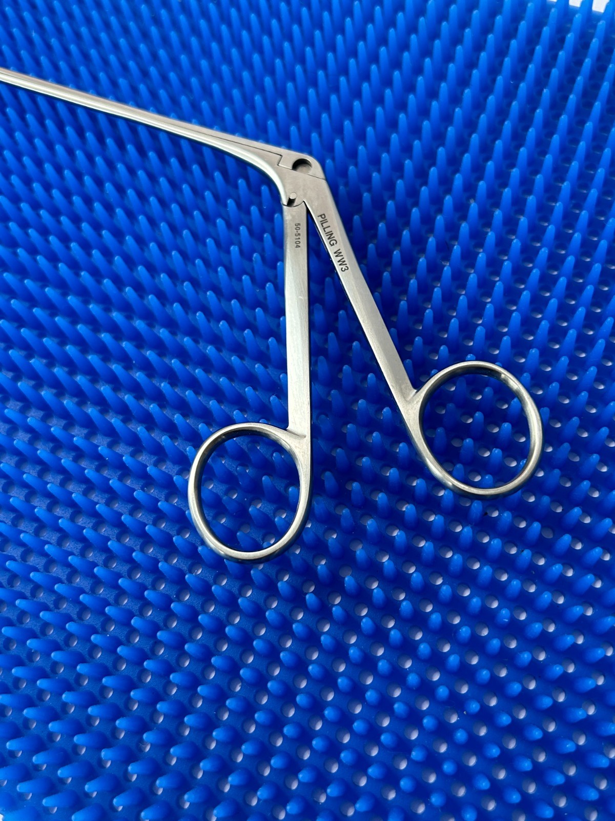 Pilling 50-5104 Jackson Laryngeal Cup Forceps, 4mm Bite