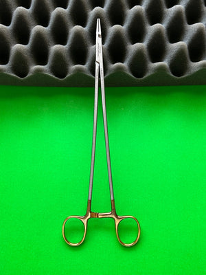 V. Mueller CH2498 Cooley Intracardiac Needle Holder, 10-3/8", TC