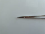 Jarit Schnidt Forceps, Rings Closed, Half Curved, 7 1/2", 449-310