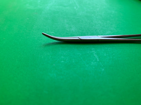 Jarit 106-151 Rankin Forceps, Curved 6-1/4""