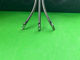 Conmed Linvatec Surgical Set of 3 SHUTT Concept Arthroscopy Forceps 3.4mm