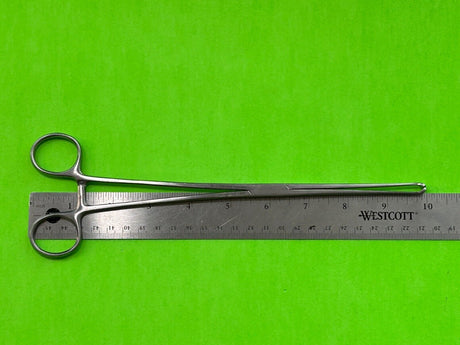 Jarit Surgical 10" Allis-Willauer Tissue Forcep, 5x6 Teeth Straight