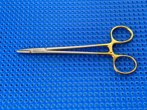Symmetry Surgical 36-2000 Classic Plus Needle Holder; Crile-Wood; 6 in, TC