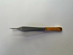 JARIT Carb-Bite Adson Needle/Tissue Pulling Forcep 1x2 Teeth 5-7/8" REF: 122-502