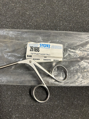 Karl Storz 26169S Single Action Micro Dissecting Scissors, 5.5mm x 33cm