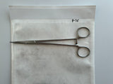 Jarit Schnidt Forceps, Rings Closed, Half Curved, 7 1/2", 449-310