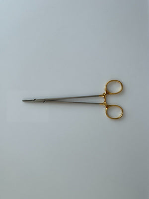 Aesculap DUROGRIP TC DEBAKEY Needle Holder DEL, SERR, 7 in BM035R