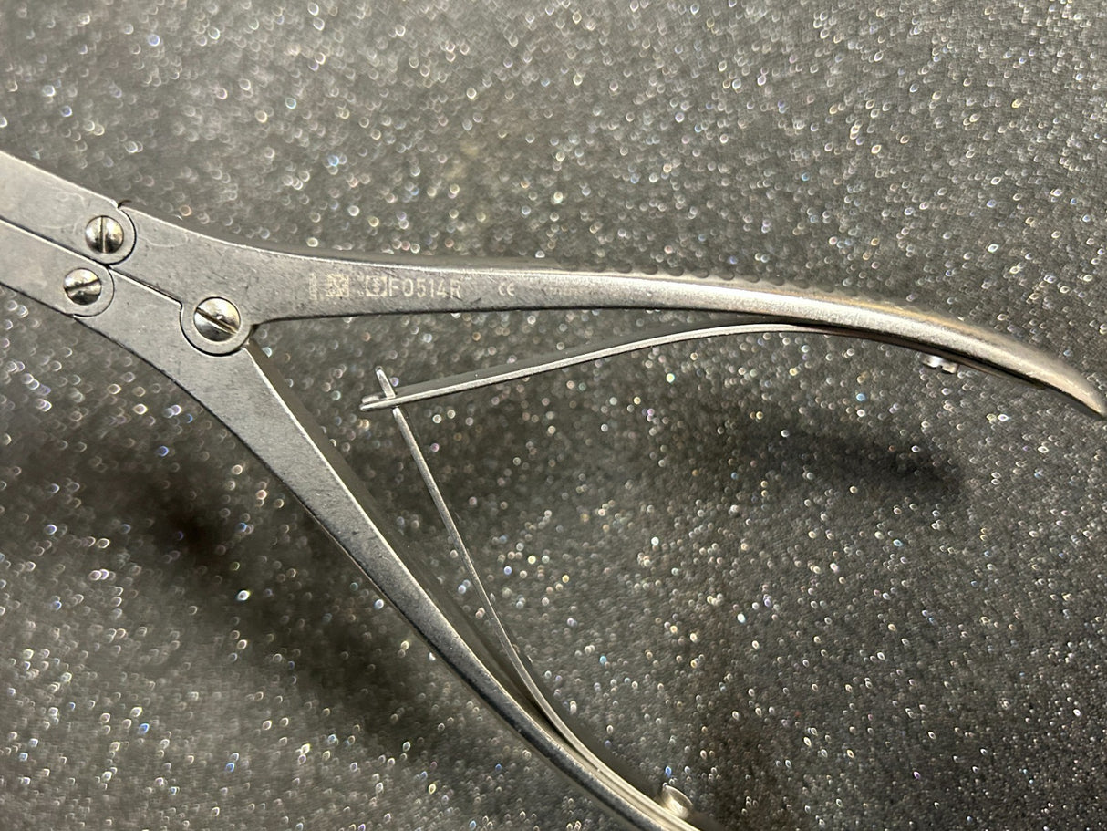 Aesculap F0514R Double-Action Bone Rongeur 18mm 7"