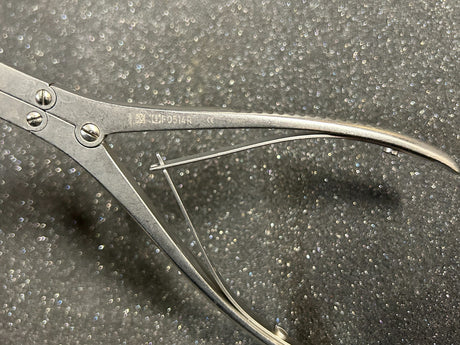 Aesculap F0514R Double-Action Bone Rongeur 18mm 7"