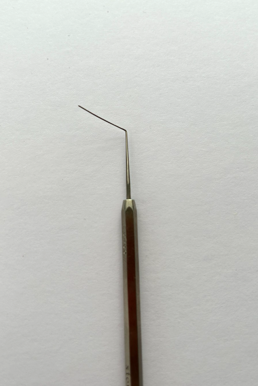 Karl Storz E0485 Barraquer Iris Angled Tip, 0.5mm x 15mm