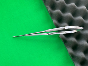 Scanlan 6006-128 9" Diamond Dust Jacobson Micro Needle Holder, Locking *GERMANY*
