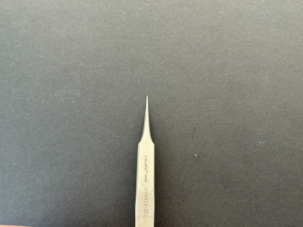 V. Mueller OP0914-201 Tenzel/Jewler Bipolar Forceps W/ Free Cable