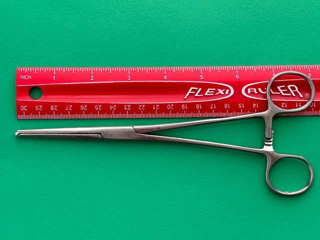 Codman Surgical 8" Rochester Ochsner Forceps, 1x2 Teeth