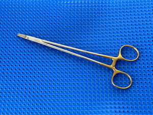 Symmetry Surgical 32-326 Needle Holder; Ryder; Tungsten Carbide; 8 in