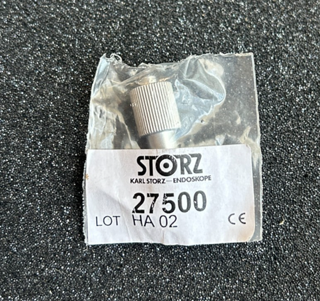 Storz 27500 Luer Lock to Tube Connector, Size: 9mm - 1-1/8"