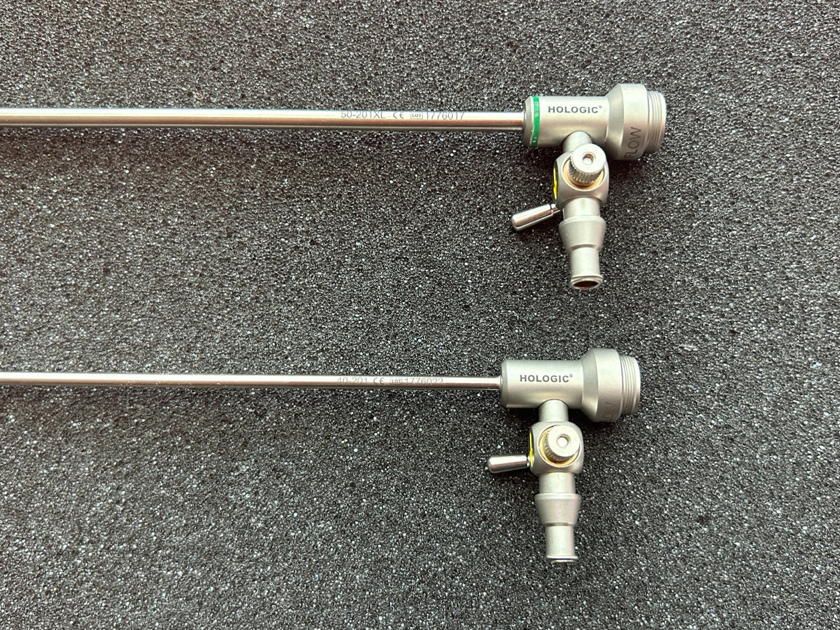 Hologic Omni 60-200 0° Hysteroscope Set W/ Sheaths, Karl Storz Adapter & Tray