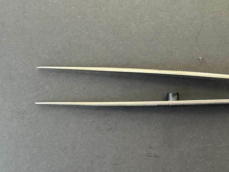 SSI 08-0099  Symmetry Bipolar Forceps; Straight; Non-Insulated; 0.2 mm Tips