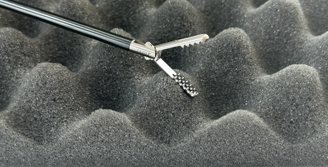 Jarit Surgical Roto-Lok 5mm x 37cm Fenestrated Jaws Grasping Forceps