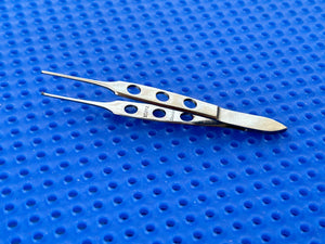 Karl STORZ Surgical E1500 Bishop-Harmon Tissue Forceps Fine Straight, 1 x 2