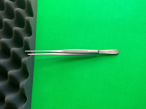 Codman 30-4155 30mm 1 x 2 Teeth Tissue Forceps 8"