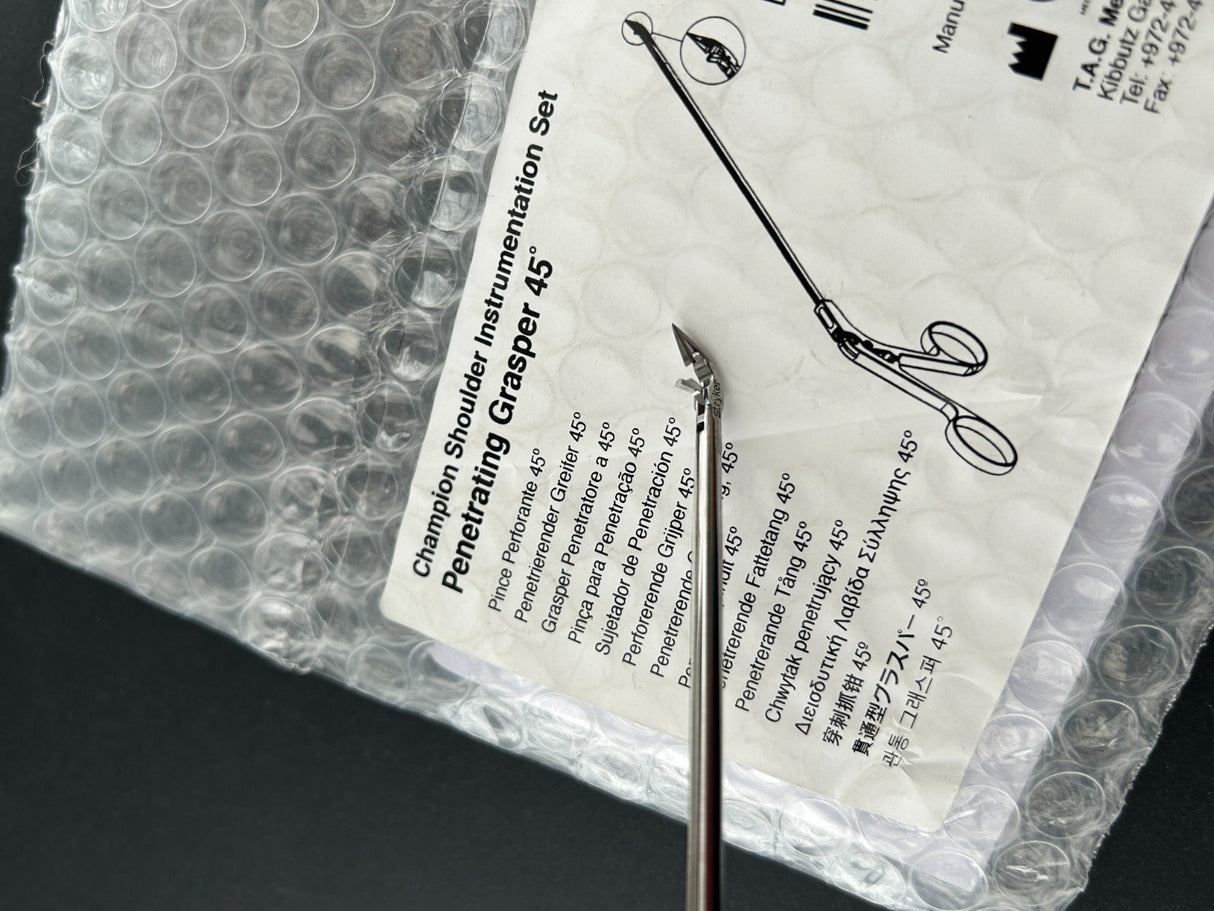 Stryker 3910-500-739 Penetrating Grasper 45º