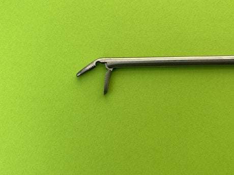 Aesculap Surgical 6-1/4" Caspar Rongeur, Angled Down 4mm x 14mm Jaw