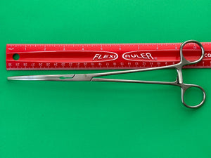 Pilling Surgical 10-3/8" Debakey Aneurysm Aorta Clamp, Curved Shaft