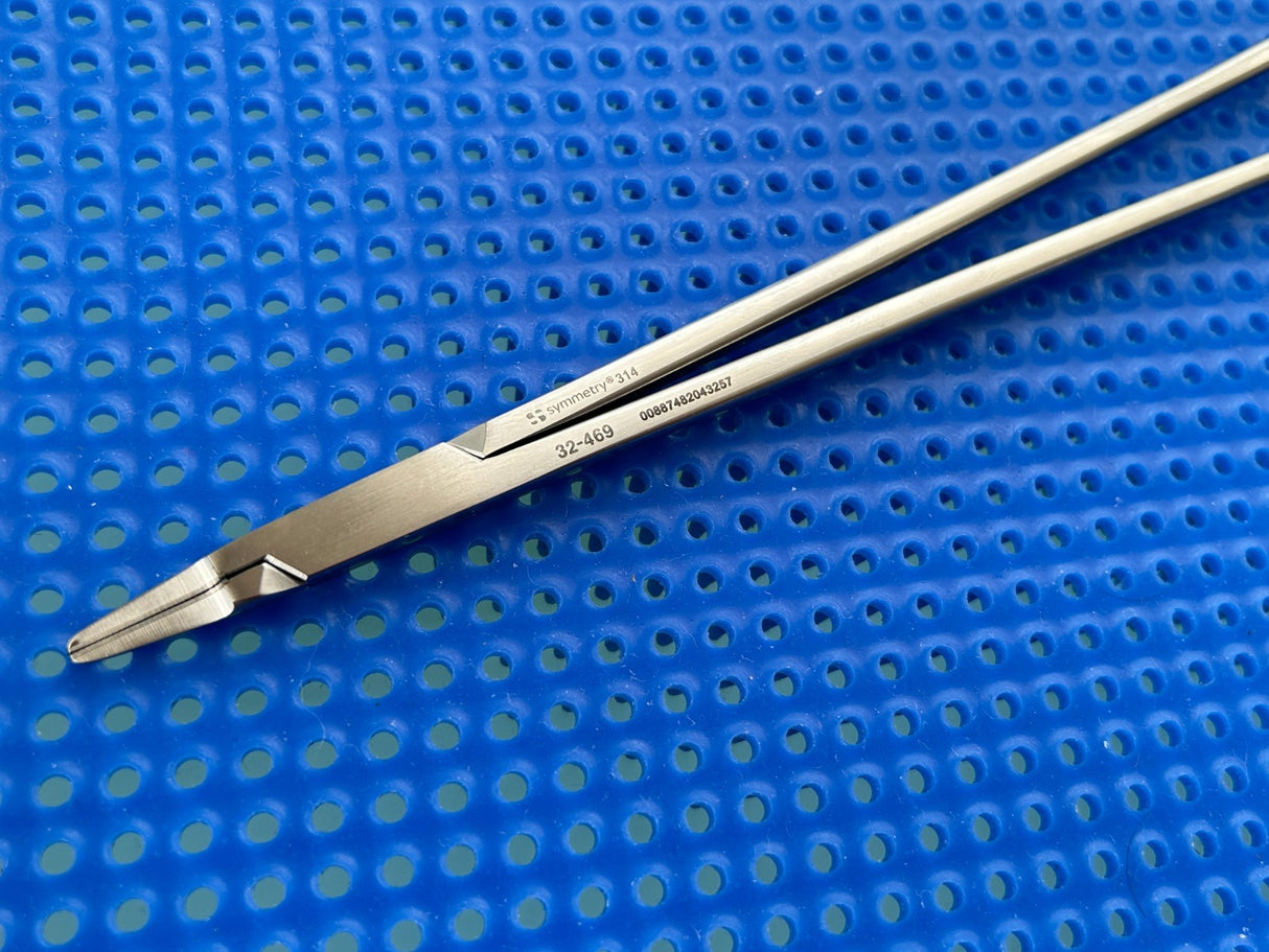 Symmetry Surgical 32-469 Needle Holder; Ryder; Tungsten Carbide; 1.0 mm; 9 in