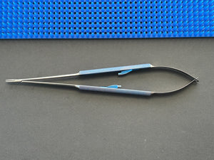 Scanlan 3003-346 Titanium Legacy Needle Holder, Straight DIAMOND DUST ™ Jaws 9"