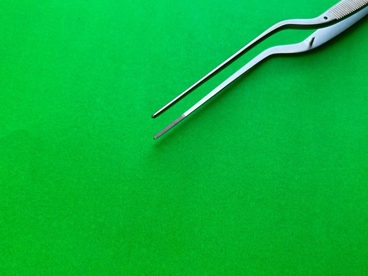 V Mueller NL1560 Bayonet Cushing Dressing Forceps, 7-5/8"