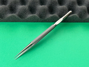 Scanlan Surgical 7" Dennis Micro Forceps, Diamond Dust Jaws