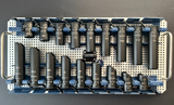 Globus Medical Mars Ports Set of 18 Pieces Straight & Beveled Ports With Tray
