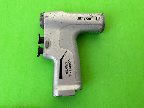 Stryker System 8 4505 Dual Trigger Cordless Driver Handpiece with Attachments